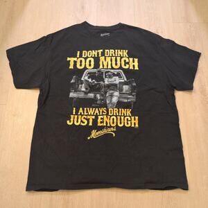 Moonshiners Adult 2XL Shirt Drink Alcohol Biker Punk Skater Grunge Cars